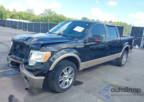 2011 Ford F-150 Lariat из США, поврежденный, VIN 1FTFW1CF3BFA19320